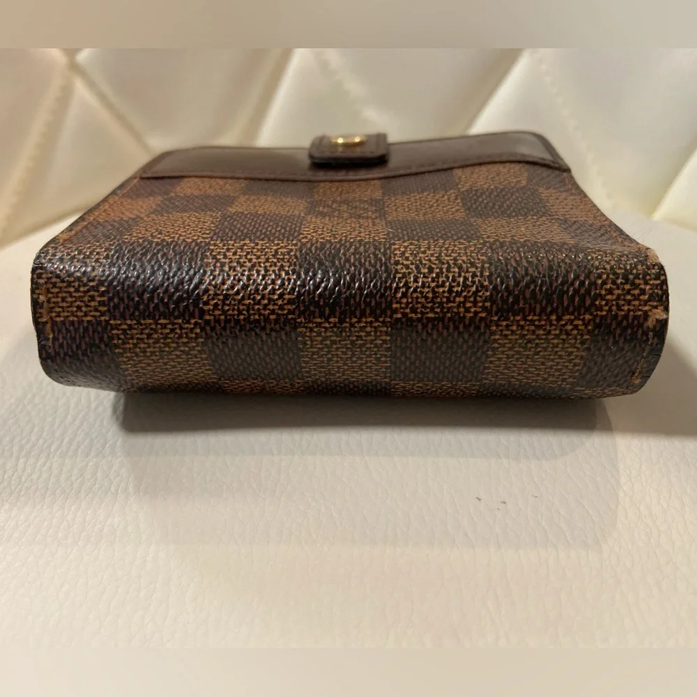 Louis Vuitton Damier Ebene Compact Wallet